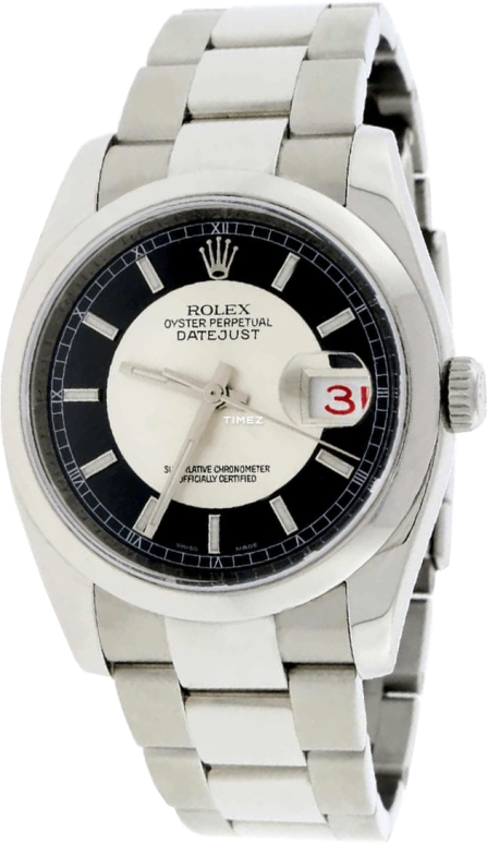 Rolex Datejust 36 116200 Black Tuxedo Oyster