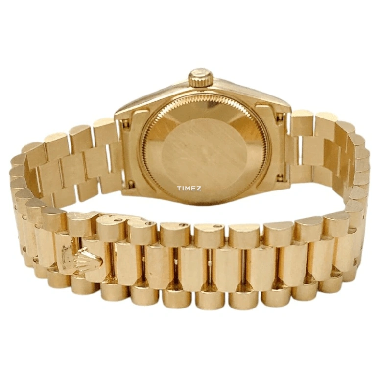 Rolex,Datejust 31 31mm,31mm,Yellow Gold,Silver,Champagne,Automatic,Day,42hours,68278 Diamond