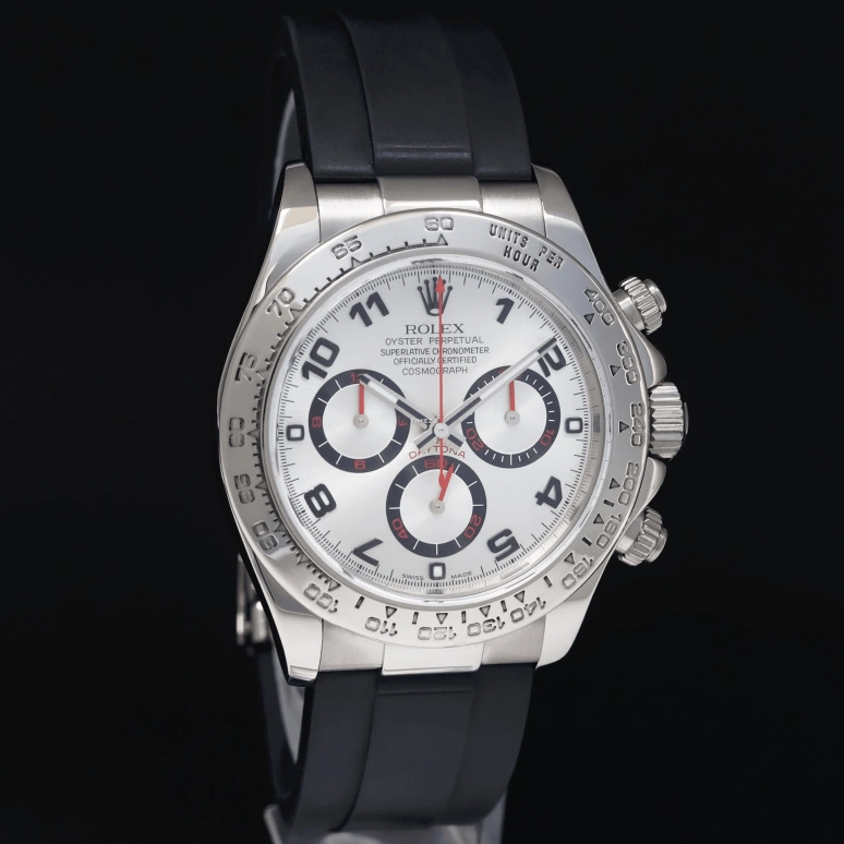 Rolex,Daytona 40mm,40mm,White Gold,Silver White,Automatic,Chronograph,72hours,116519,116519-0103