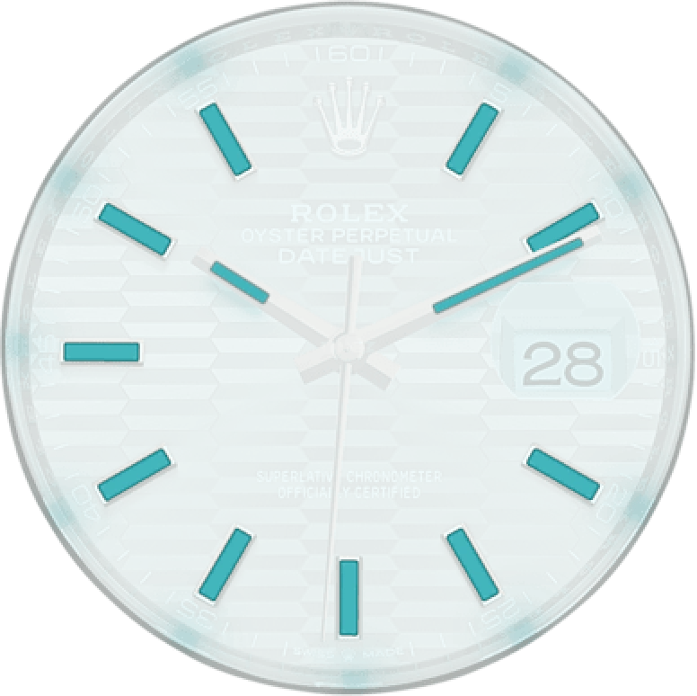 Rolex,Datejust 41 41mm,41mm,Rose Gold,Stainless Steel,Grey,Automatic,Day,70hours,126301,126301-0019