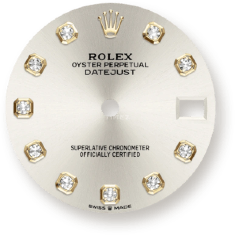 Rolex,Datejust 31 31mm,31mm,Yellow Gold,Silver,Automatic,Day,55hours,278278,278278-0034