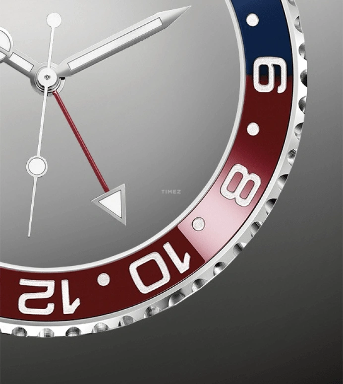 Rolex,GMT-Master II 40mm,40mm,White Gold,Silver,Automatic,Day,Dule Time,Erling Haaland,Bukayo Saka,126719BLRO,126719BLRO-0002