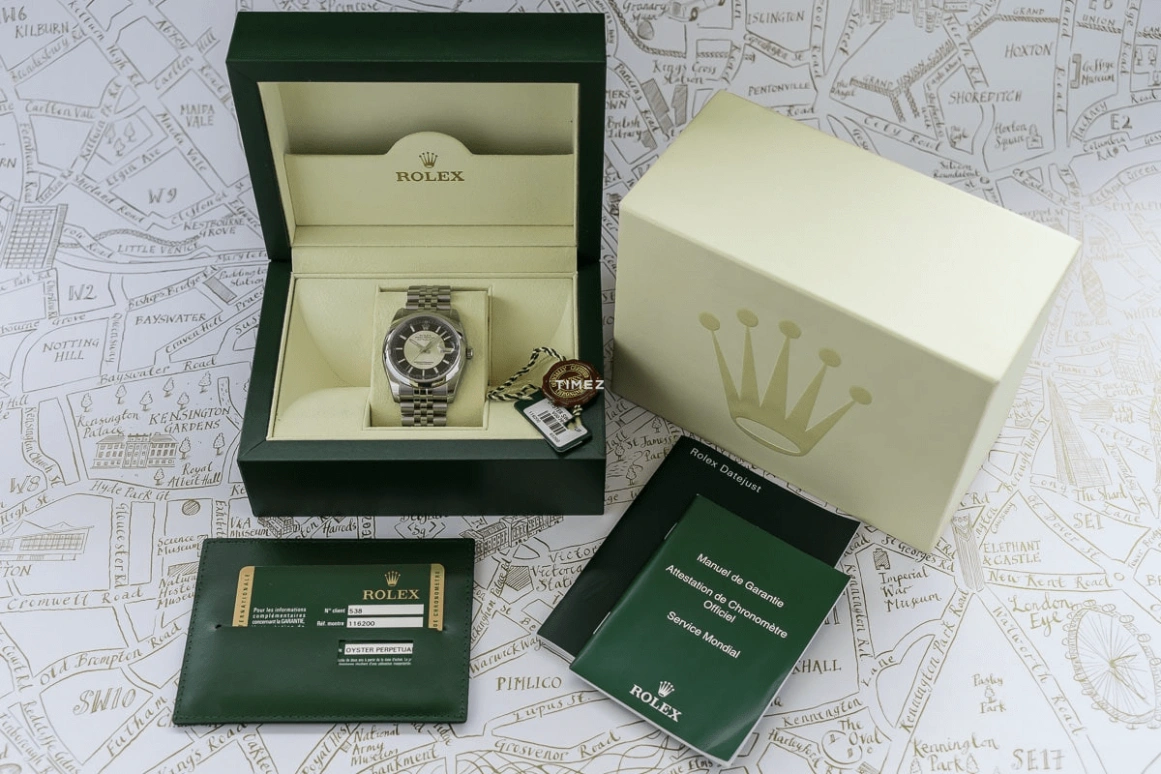 Rolex,Datejust 36 36mm,36mm,Stainless Steel,Black,Silver,Automatic,Day,48hours,116200 Black Tuxedo Jubilee