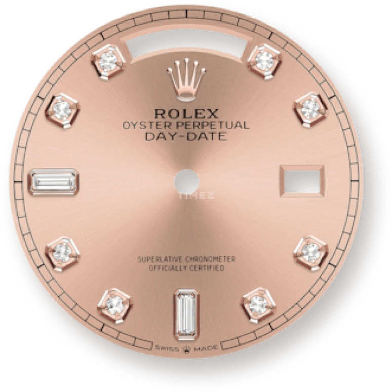 Rolex,Day-Date 36 36mm,36mm,Rose Gold,Pink,Automatic,Date,Day,128345RBR,128345RBR-0020