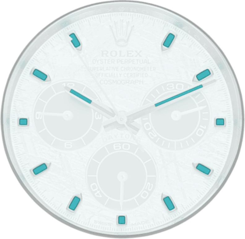 Rolex,Daytona 40mm,40mm,Ceramic,White Gold,Silver,Automatic,Chronograph,Column Wheel,Zlatan Ibrahimović,Ángel Di María,116519LN,116519LN-0038