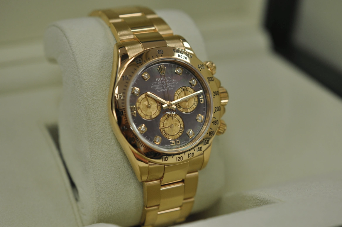 Rolex,Daytona 40mm,40mm,Yellow Gold,Black,Automatic,Chronograph,72hours,116528,116528-0039