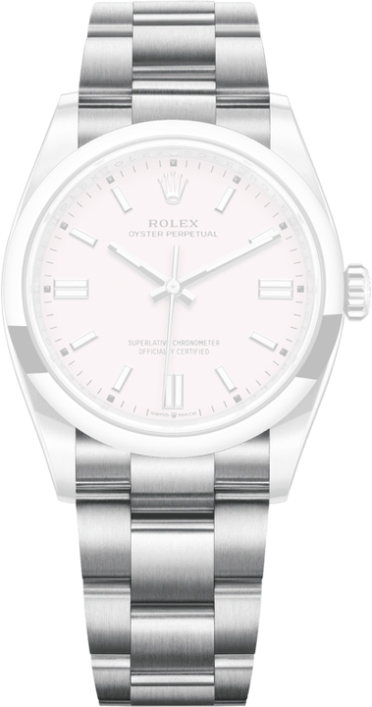 Rolex,Oyster Perpetual 36mm,36mm,Stainless Steel,Pink,Automatic,70hours,In-house Caliber,126000,126000-0008