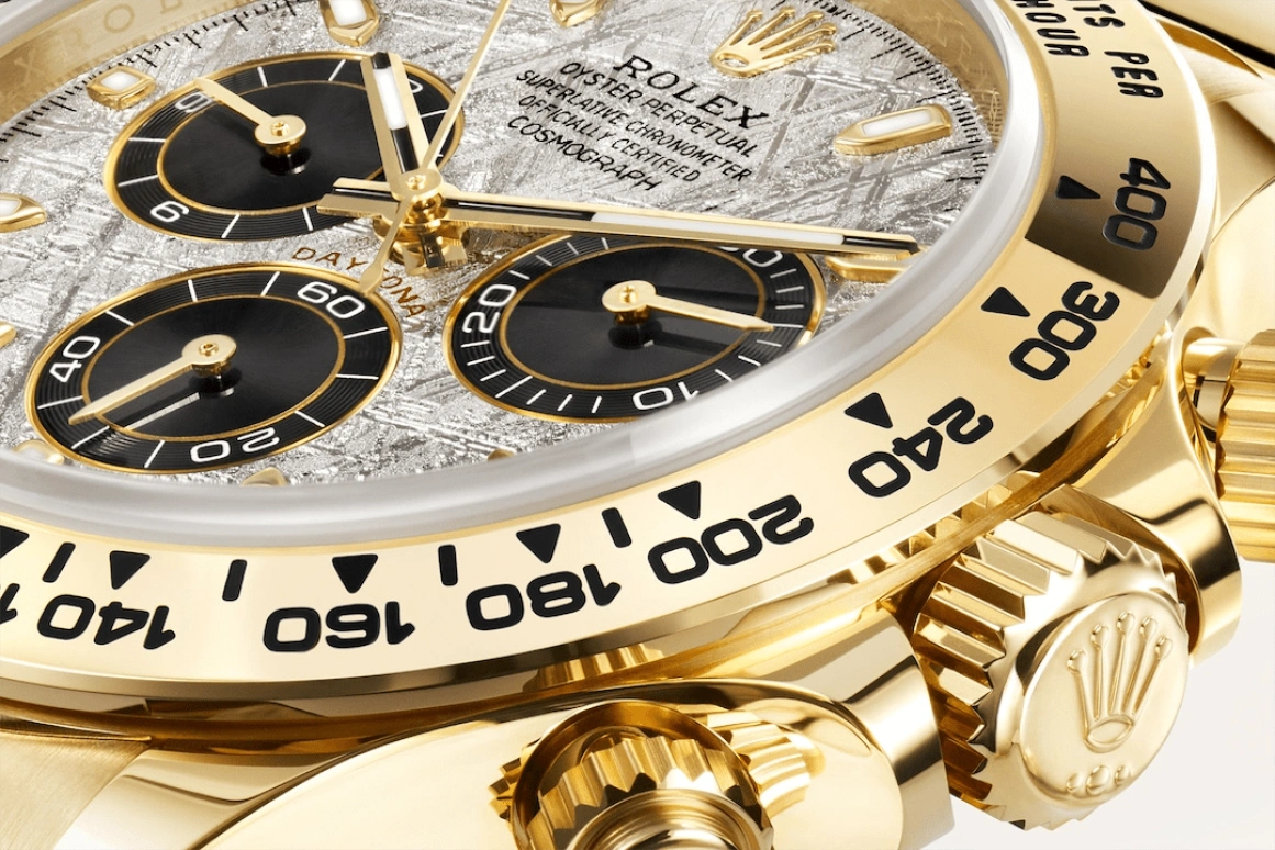 Rolex,Daytona 40mm,40mm,Yellow Gold,Silver,Automatic,Chronograph,Column Wheel,Kevin De Bruyne,Hardik Pandya,Harry Kane,Donnie Yen,116508,116508-0015