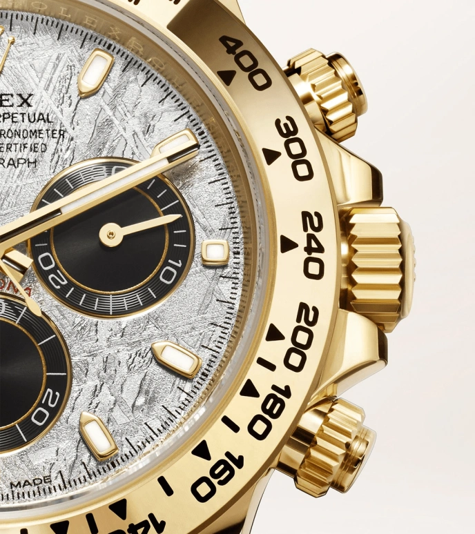 Rolex,Daytona 40mm,40mm,Yellow Gold,Silver,Automatic,Chronograph,Column Wheel,Kevin De Bruyne,Hardik Pandya,Harry Kane,Donnie Yen,116508,116508-0015