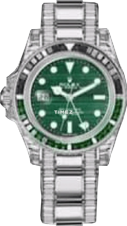 Rolex,GMT-Master II 40mm,40mm,White Gold,Green,Automatic,Day,Sapphire,SPRITE