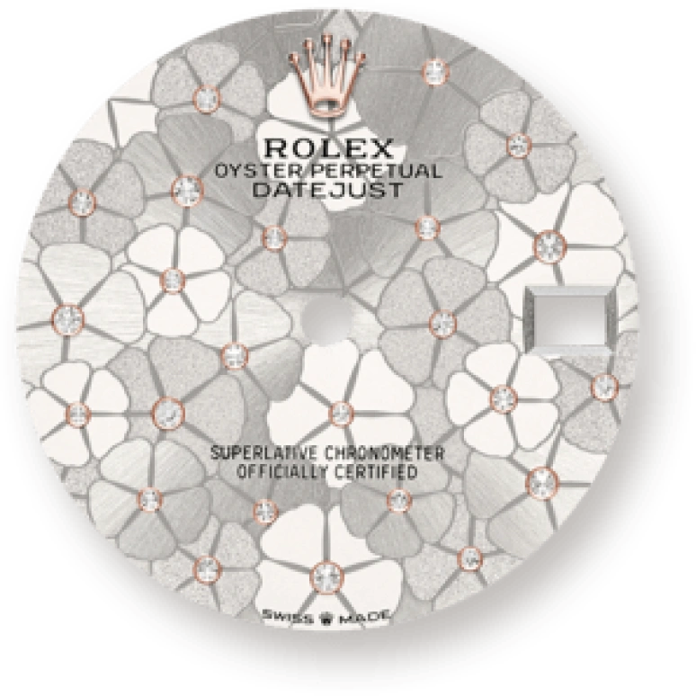 Rolex,Datejust 31 31mm,31mm,Rose Gold,Stainless Steel,Silver,Automatic,Day,55hours,278271,278271-0031