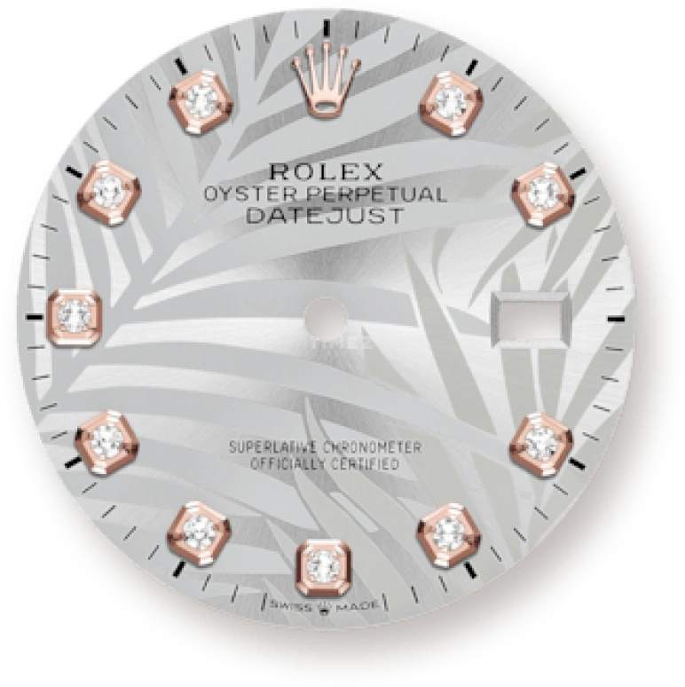 Rolex,Datejust 36 36mm,36mm,Oystersteel,Everose Gold,Silver,Automatic,Day,70hours,126281RBR,126281RBR-0026