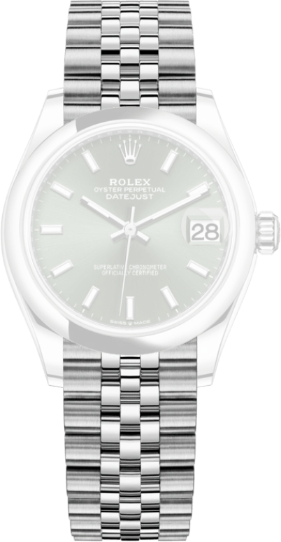 Rolex,Datejust 31 31mm,31mm,Stainless Steel,Green,Automatic,Day,55hours,278240,278240-0012