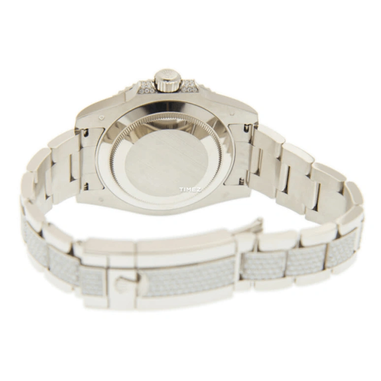 Rolex,Submariner 40mm,40mm,White Gold,Silver,Automatic,Day,48hours,Sylvester Stallone,Adam Levine,Sly,116659SABR,116659SABR-0001