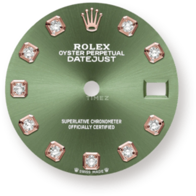 Rolex,Lady-Datejust 28mm,28mm,Everose Gold,Oystersteel,Green,Automatic,Day,55hours,279381RBR,279381RBR-0007