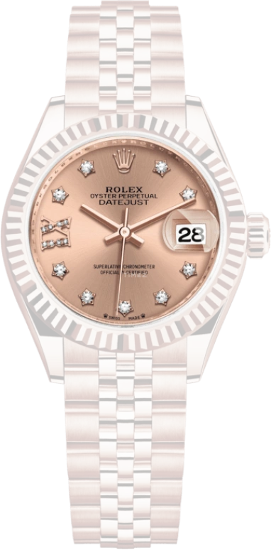 Rolex,Lady-Datejust 28mm,28mm,Everose Gold,Rose Gold,Automatic,Day,55hours,279175,279175-0030
