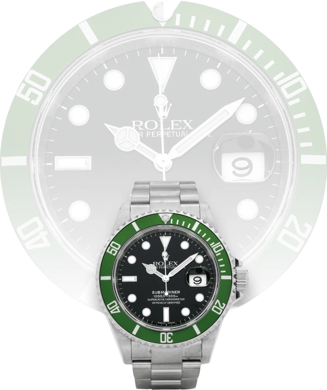 Rolex,Submariner 40mm,40mm,Stainless Steel,Black,Automatic,Day,48hours,16610LV MK4