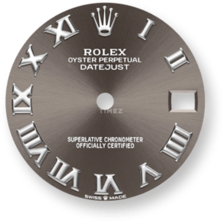Rolex,Datejust 31 31mm,31mm,White Gold,Stainless Steel,Grey,Automatic,Day,55hours,278274,278274-0021
