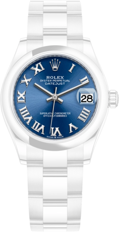 Rolex,Datejust 36 31mm,31mm,Oystersteel,Blue,Automatic,Day,55hours,278240,278240-0017