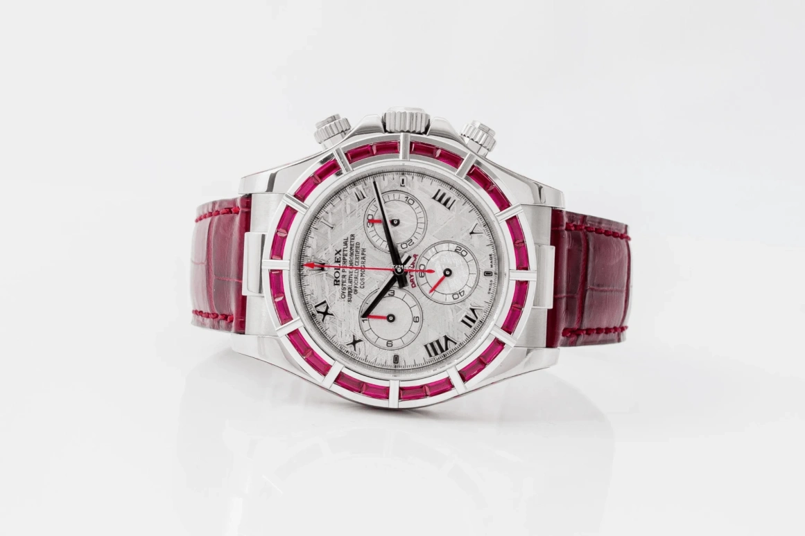 Rolex,Daytona 40mm,40mm,White Gold,Silver,Automatic,Chronograph,72hours,116589SALV POA