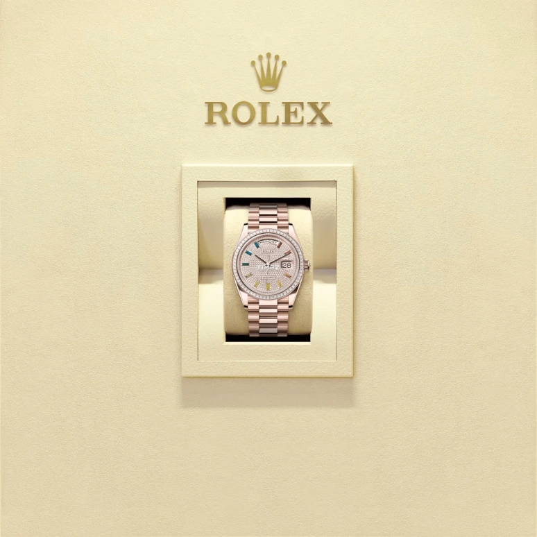 Rolex,Day-Date 36 36mm,36mm,Everose Gold,Rose Gold,Automatic,Date,Day,128395TBR,128395TBR-0008
