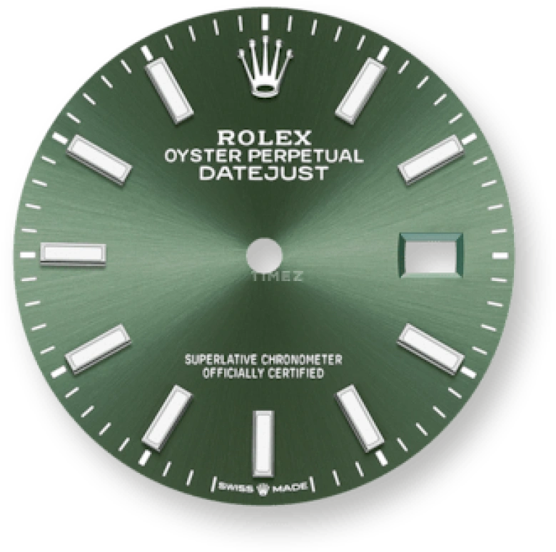 Rolex,Datejust 36 36mm,36mm,Oystersteel,Green,Automatic,Day,70hours,126200,126200-0024