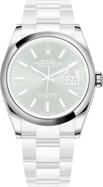 Rolex,Datejust 36 36mm,36mm,Oystersteel,Green,Automatic,Day,70hours,126200,126200-0024