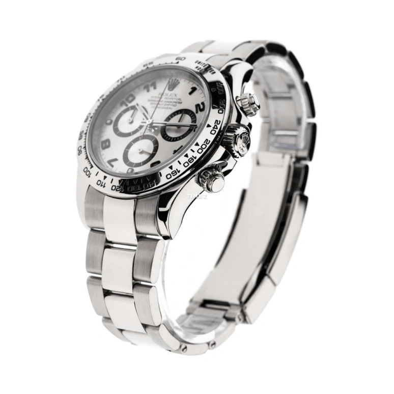 Rolex,Daytona 40mm,40mm,White Gold,White,Automatic,Chronograph,72hours,116509,116509-0037