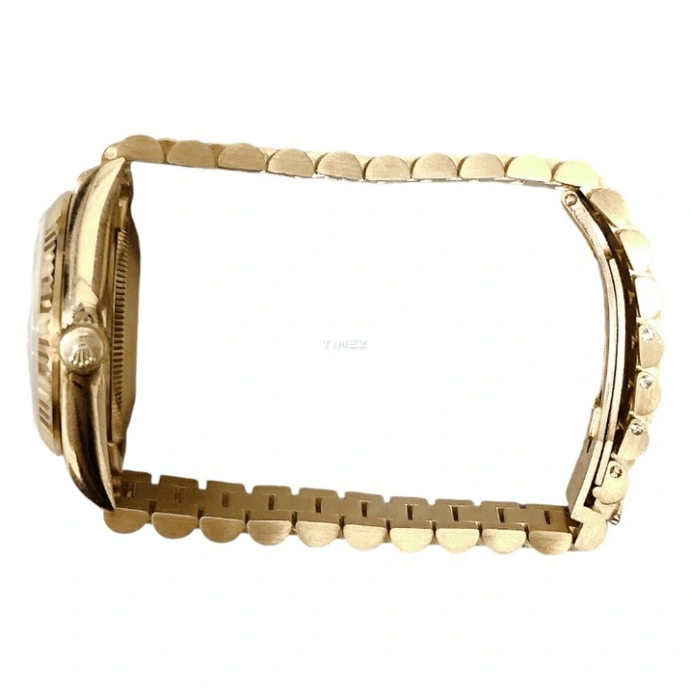Rolex,Datejust 31 31mm,31mm,Yellow Gold,Silver,Champagne,Automatic,Day,42hours,68278 Diamond