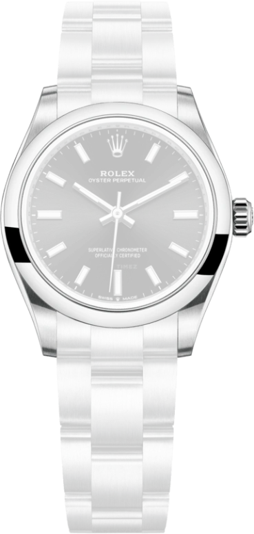 Rolex,Oyster Perpetual 31mm,31mm,Oystersteel,Black,Automatic,55hours,In-house Caliber,277200,277200-0002