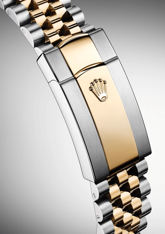 Rolex,Datejust 41 41mm,41mm,Yellow Gold,Stainless Steel,Champagne,Automatic,Day,70hours,126333,126333-0010