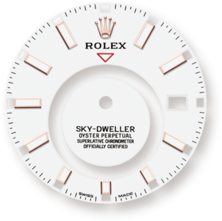 Rolex,Sky-Dweller 42mm,42mm,Rose Gold,White,Automatic,Annual Calendar,Month,Date,326235,326235-0004
