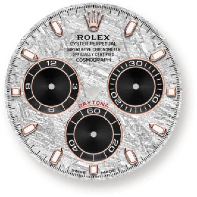 Rolex,Daytona 40mm,40mm,Rose Gold,Silver,Automatic,Chronograph,Column Wheel,116505,116505-0014