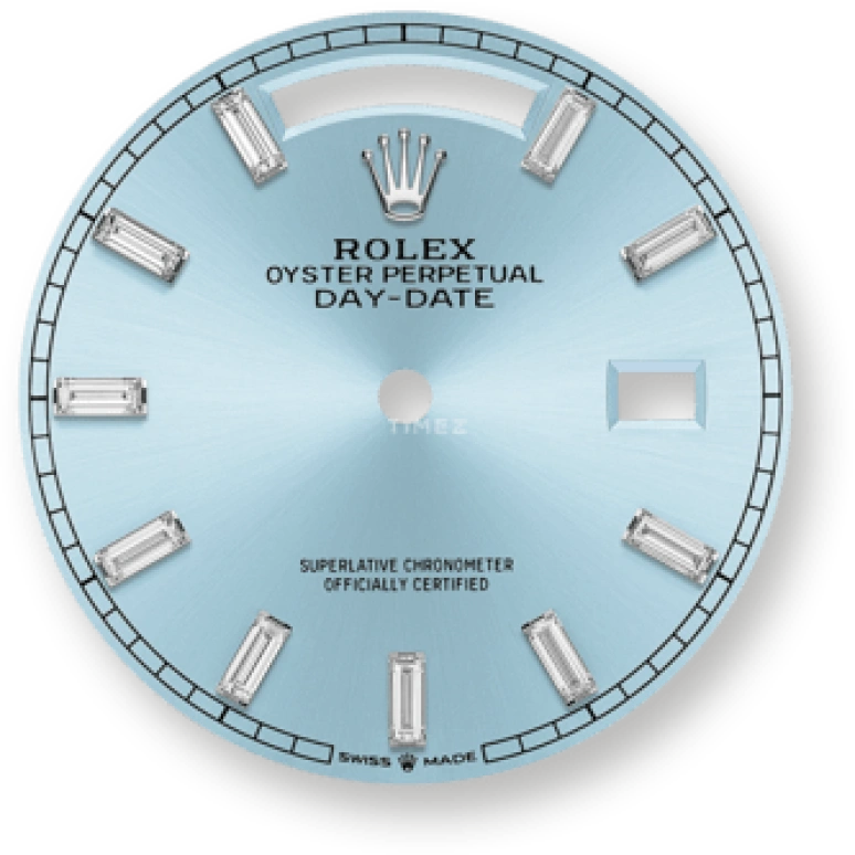 Rolex,Day-Date 36 36mm,36mm,Platinum,Ice Blue,Automatic,Date,Day,128396TBR,128396TBR-0003