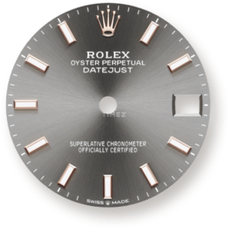 Rolex,Datejust 31 31mm,31mm,Rose Gold,Stainless Steel,Grey,Automatic,Day,55hours,278271,278271-0018
