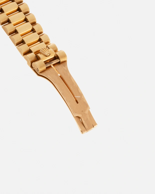 Rolex,Day-Date 36 36mm,36mm,Yellow Gold,Red,Automatic,Date,Day,1803 Stella Coral Red President