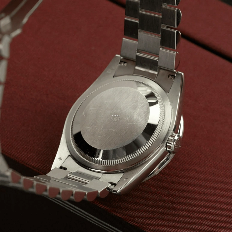 Rolex,Day-Date 36 36mm,36mm,Platinum,Black,Automatic,Date,Day,118366 MOP