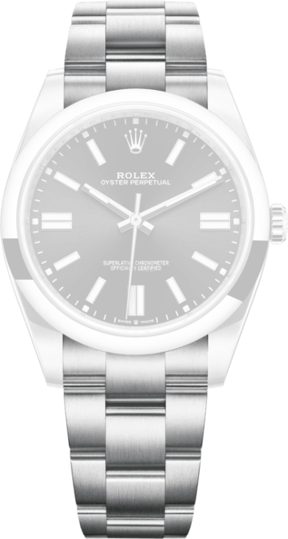 Rolex,Oyster Perpetual 41mm,41mm,Stainless Steel,Black,Automatic,70hours,In-house Caliber,124300,124300-0002
