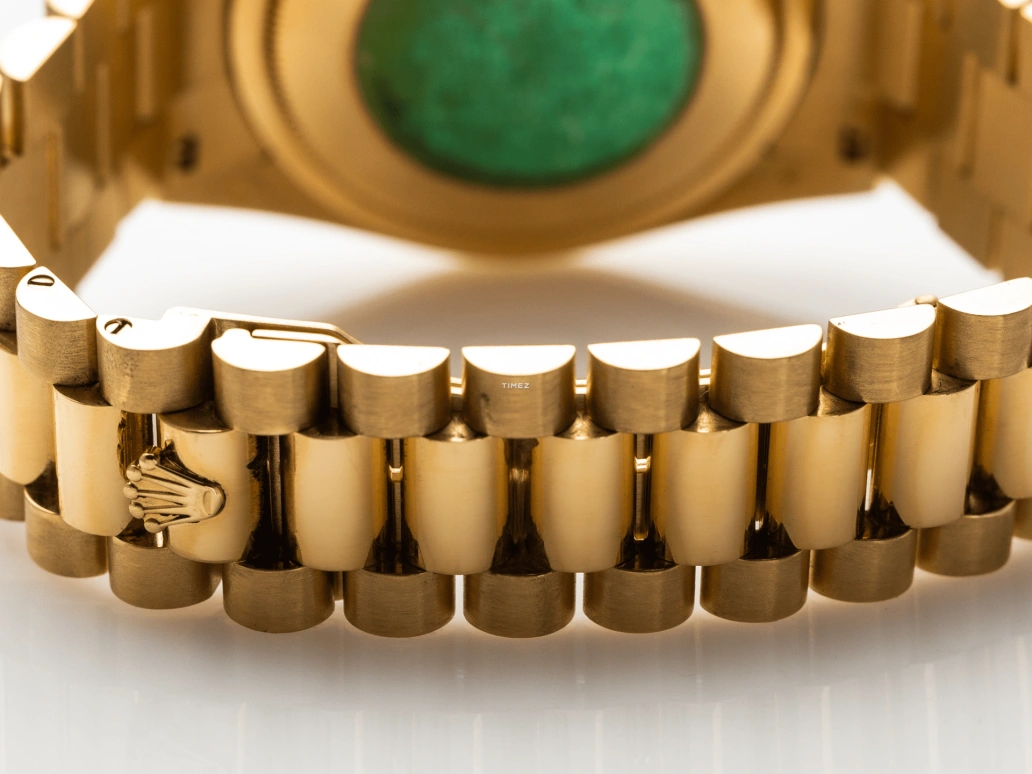 Rolex,Day-Date 36 36mm,36mm,Yellow Gold,Black,Automatic,Date,Day,118238 Onyx Arabic