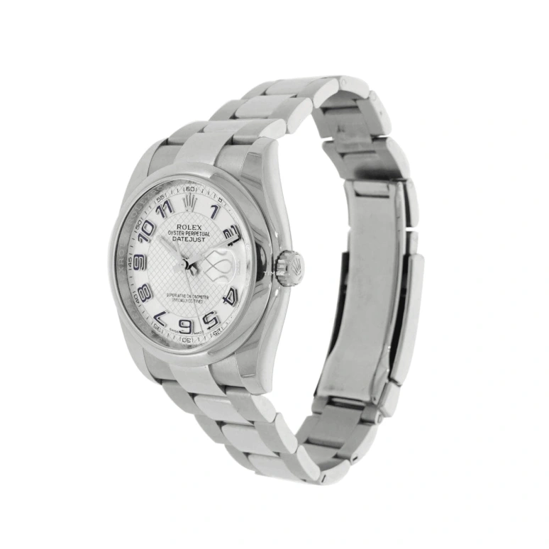 Rolex,Datejust 36 36mm,36mm,Stainless Steel,Silver,Automatic,Day,48hours,116200,116200-0074