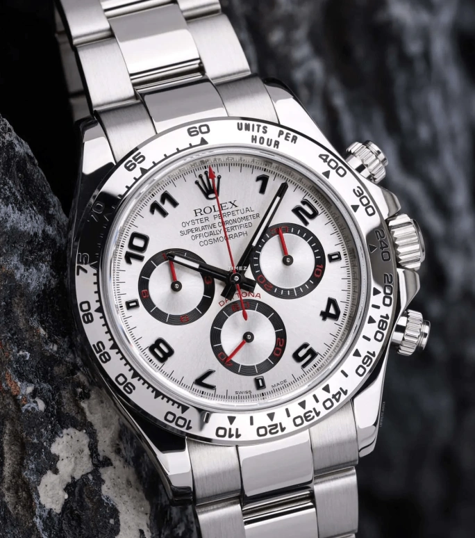Rolex,Daytona 40mm,40mm,White Gold,White,Automatic,Chronograph,Anti-magnetic,116509,116509-78599