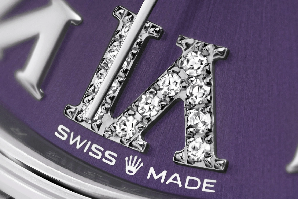 Rolex,Datejust 31 31mm,31mm,White Gold,Stainless Steel,Purple,Automatic,Day,55hours,278384RBR,278384RBR-0029