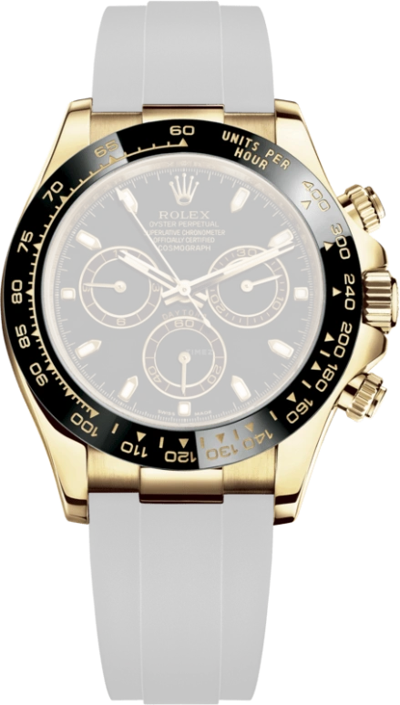 Rolex,Daytona 40mm,40mm,Ceramic,Yellow Gold,Black,Automatic,Chronograph,Column Wheel,116518LN,116518LN-0043