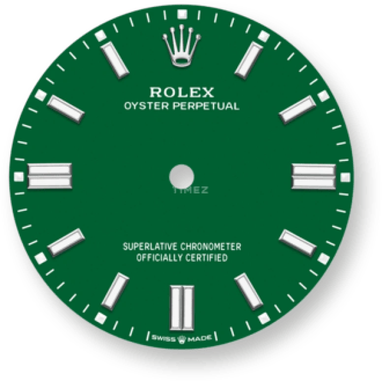 Rolex,Oyster Perpetual 36mm,36mm,Stainless Steel,Green,Automatic,70hours,In-house Caliber,126000,126000-0005