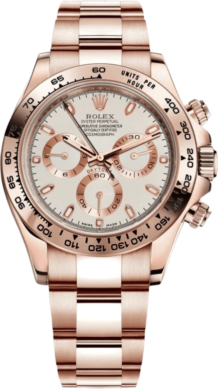 Rolex,Daytona 40mm,40mm,Rose Gold,Automatic,Chronograph,Column Wheel,116505,116505-0010
