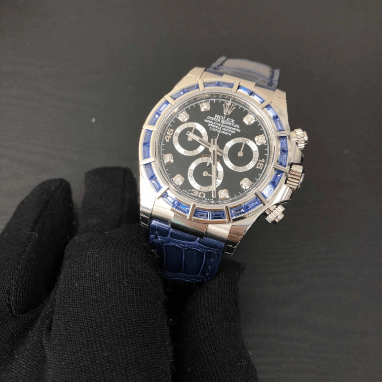 Rolex,Daytona 40mm,40mm,White Gold,Black,Automatic,Chronograph,72hours,116589SACI,116589SACI-GBK