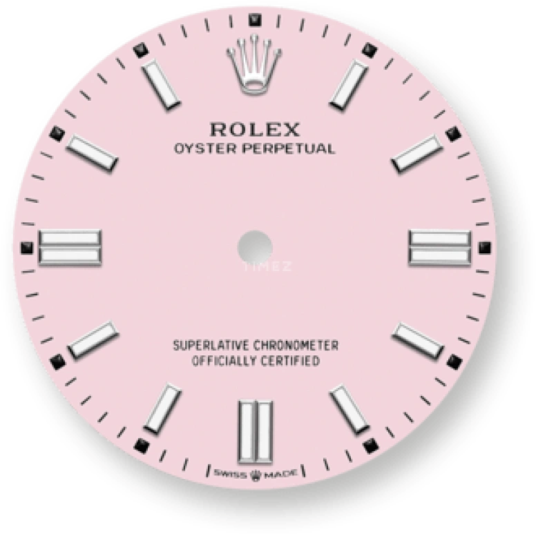 Rolex,Oyster Perpetual 36mm,36mm,Stainless Steel,Pink,Automatic,70hours,In-house Caliber,126000,126000-0008