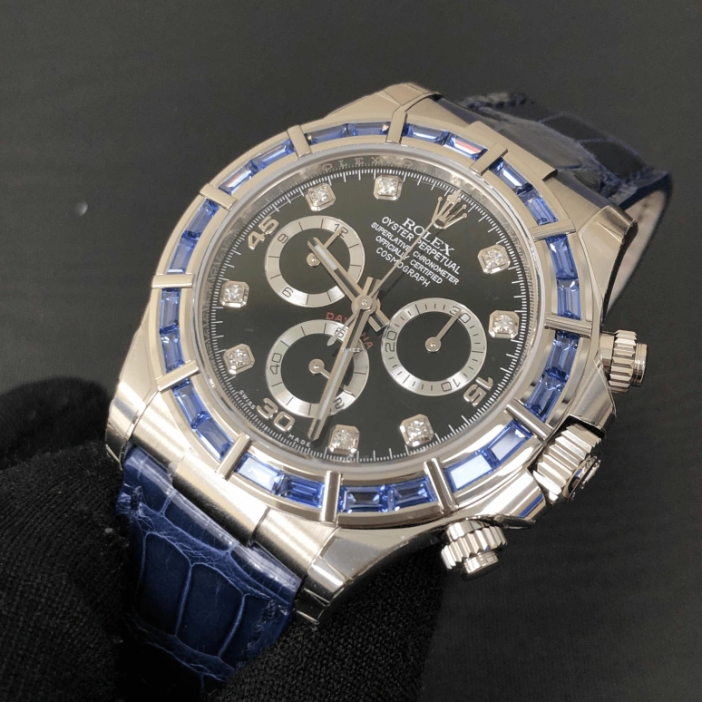 Rolex,Daytona 40mm,40mm,White Gold,Black,Automatic,Chronograph,72hours,116589SACI,116589SACI-GBK