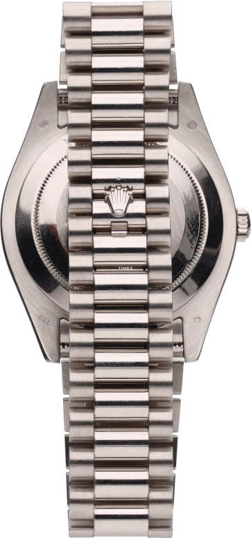 Rolex,Day-Date 36 41mm,41mm,White Gold,Silver,Automatic,Date,Day,218399,218399-83219