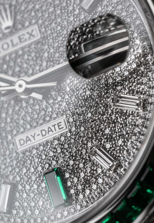 Rolex,Day-Date 40 40mm,40mm,Platinum,Silver White,Automatic,Date,Day,Mirka Federer,228396TEM